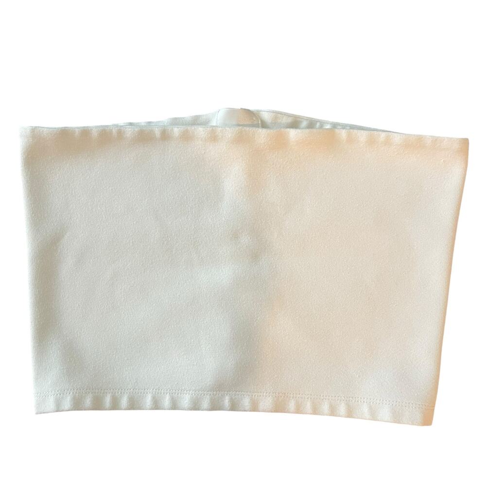 LESET White Rio Bandeau Tube Top Size Small GUC